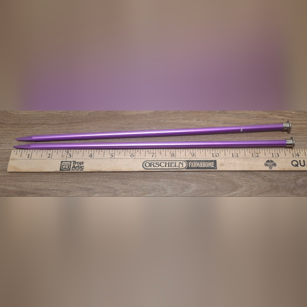 Knitting Needles 14in long.